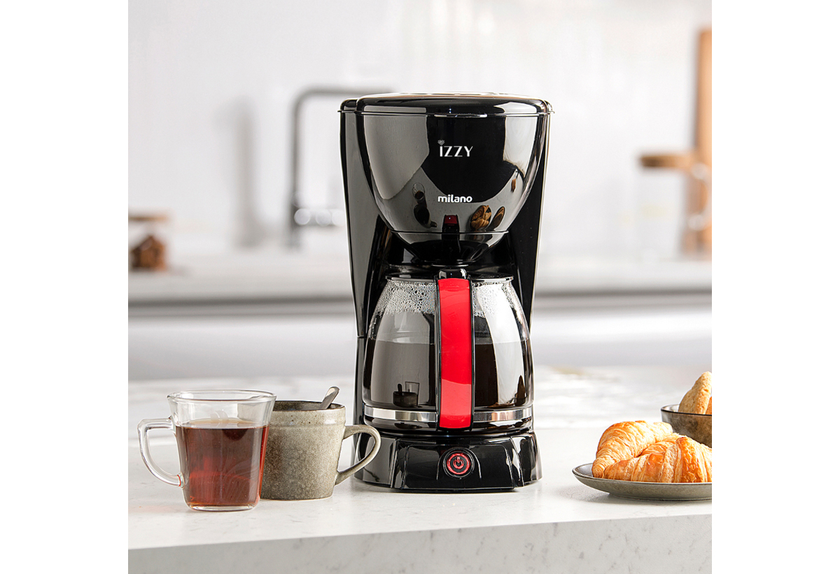 Απεικονίζεται η καφετιέρα φίλτρου 